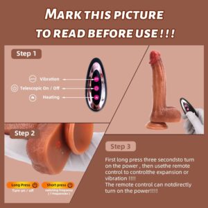 Nebula 9 Inch Remote Control Dildo - Image 3